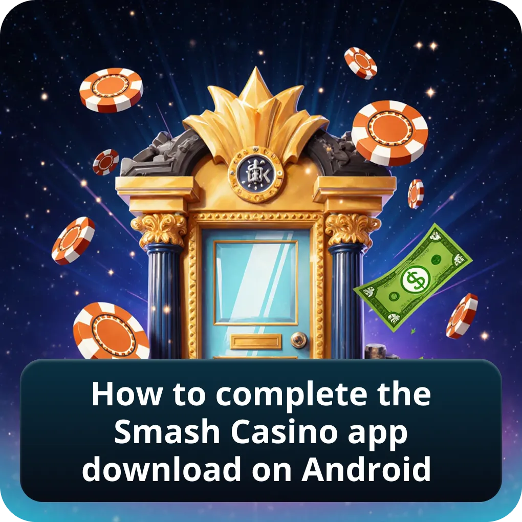 How to complete the Smash Casino app download on Android