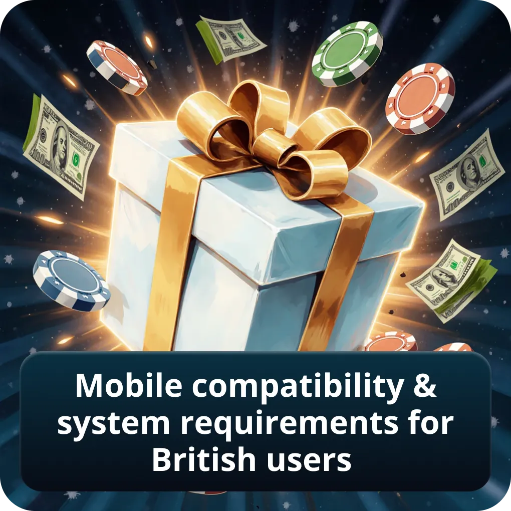 Mobile compatibility & system requirements for British users