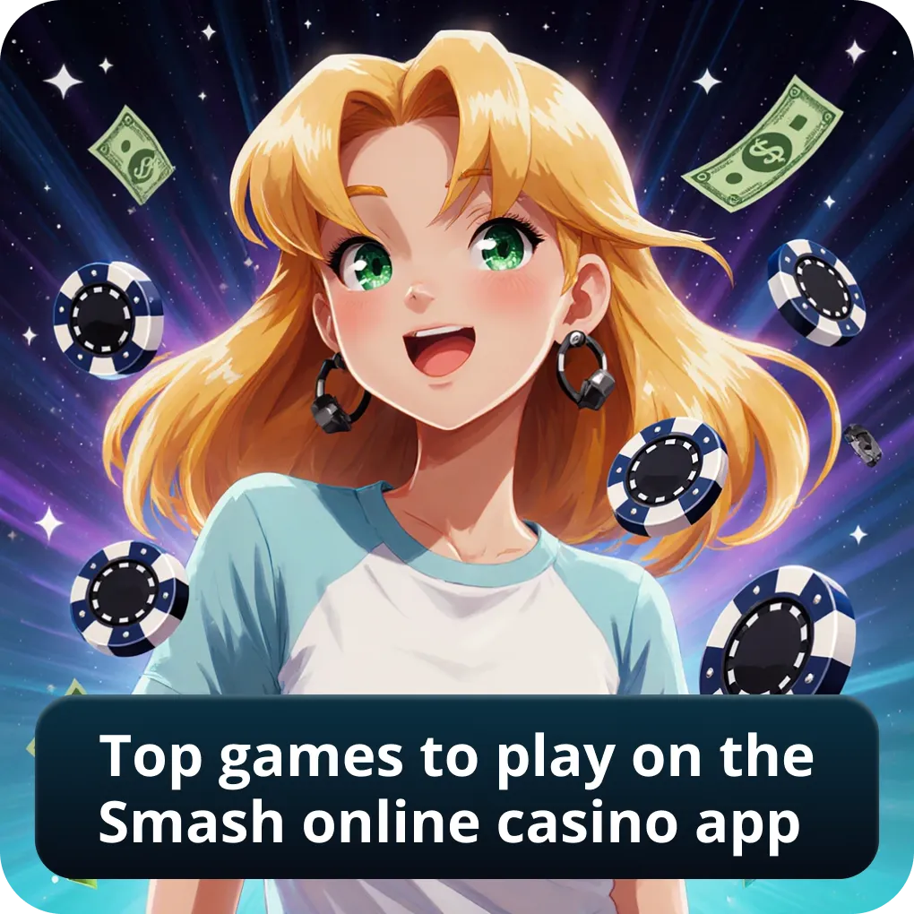 Top games to play on the Smash online casino app