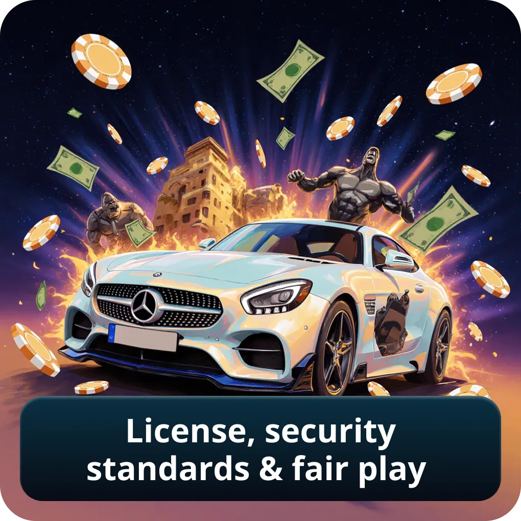 License, security standards & fair play